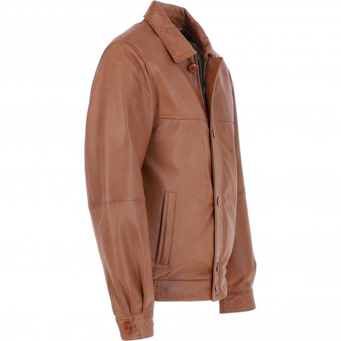 Ashwood Leather Leather Jacket Tan : Ferdinand