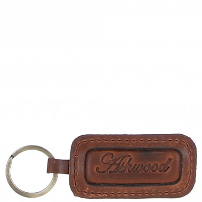 ashwood leather Leather Key Ring Brandy : 5995