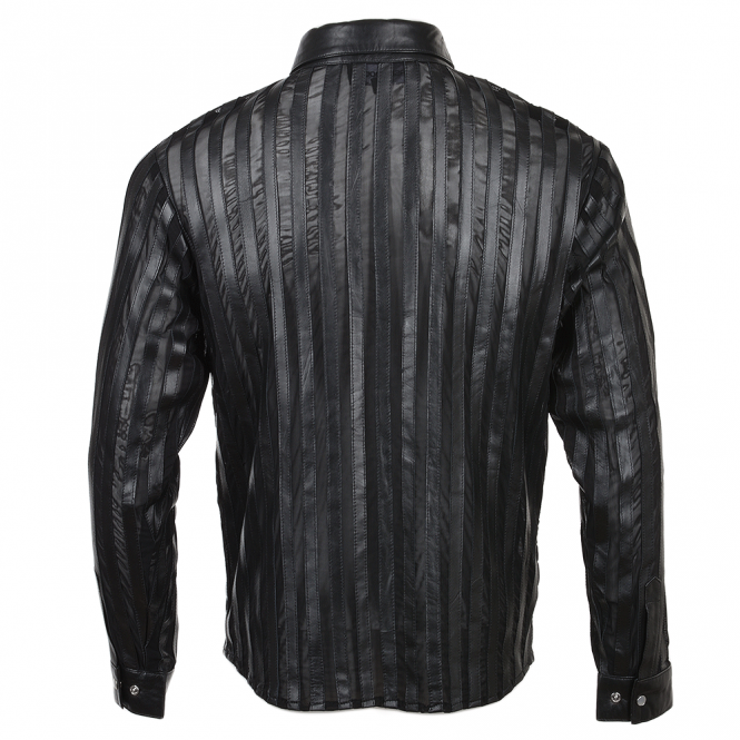 Ashwood Leather Leather Shirt Black : Jonah