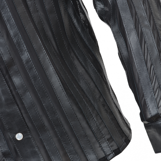 Ashwood Leather Leather Shirt Black : Jonah