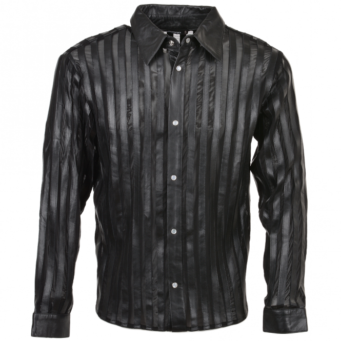 ashwood leather Leather Shirt Black : Jonah