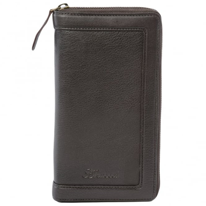 ashwood leather Leather Travel Wallet Brown : TW-01
