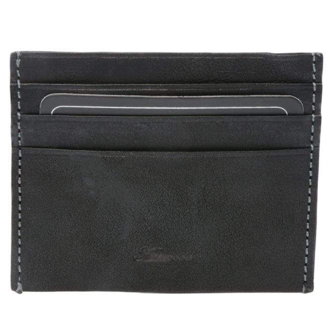 Ashwood Leather Leather Wallet Black/crum : 1416 C