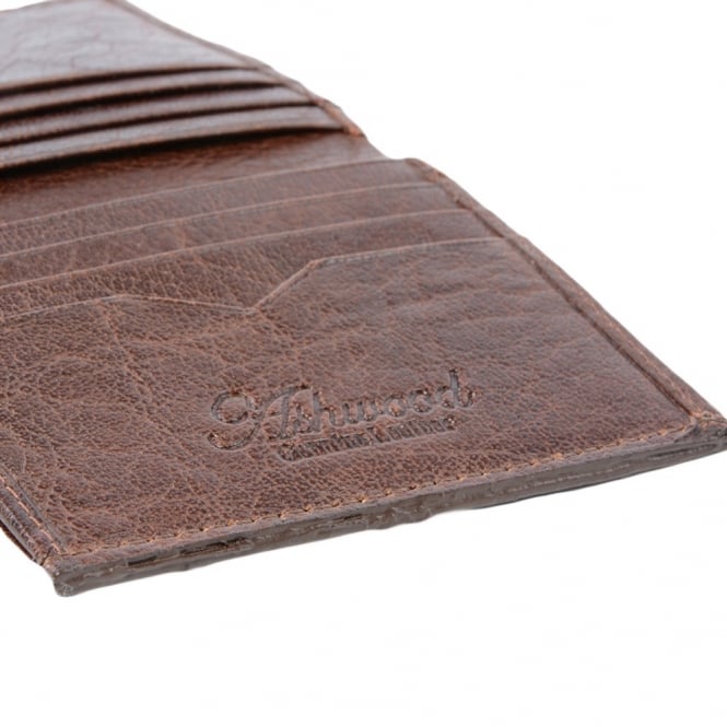 Ashwood Leather Leather Wallet Tan/crum 1415 C