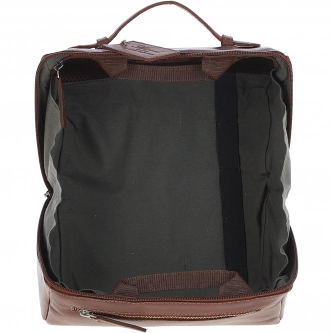 Ashwood Leather Leather Washbag Chestnut: K-49