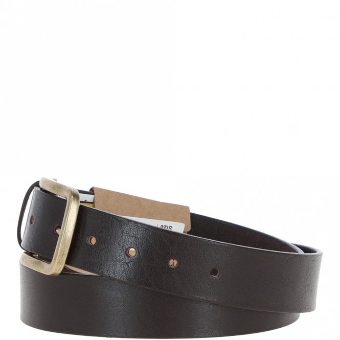 Ashwood Leather Mens Leather Belt Brown: MB-107