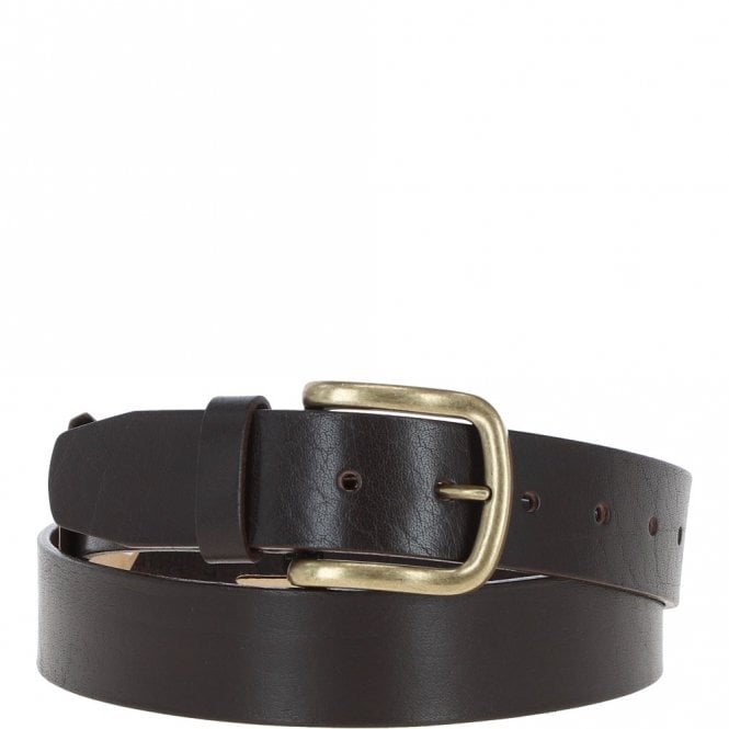 ashwood leather Mens Leather Belt Brown: MB-107