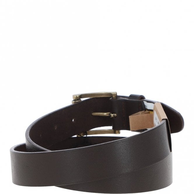 Ashwood Leather Mens Leather Belt Brown: MB-109