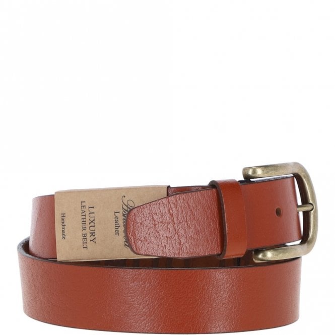 Ashwood Leather Mens Leather Belt Tan: MB-107
