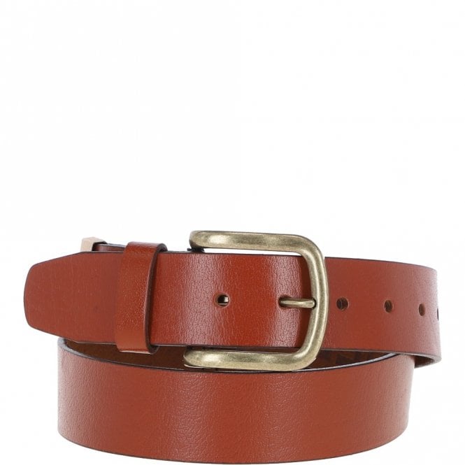 ashwood leather Mens Leather Belt Tan: MB-107