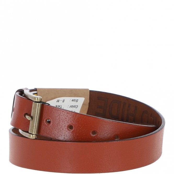 Ashwood Leather Mens Leather Belt Tan: MB-109
