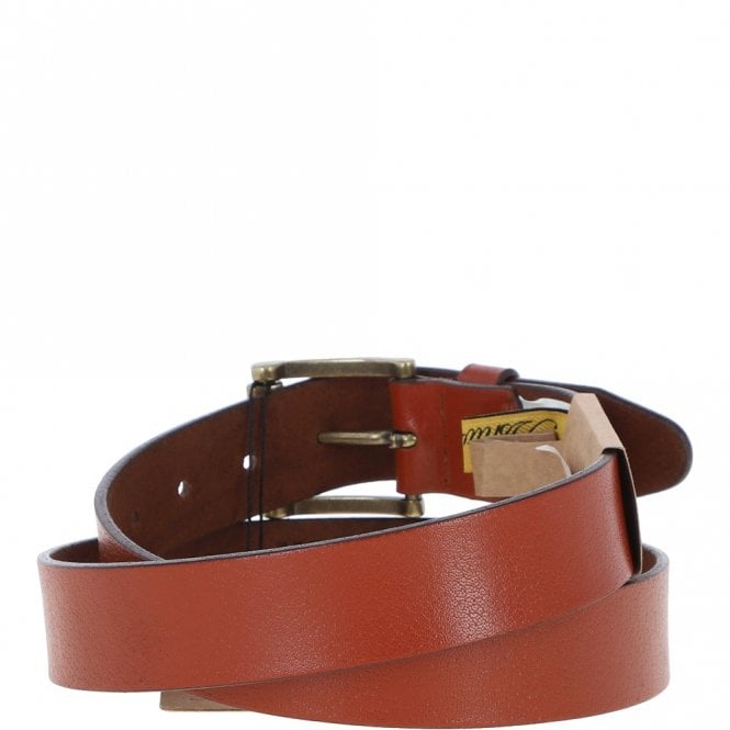 Ashwood Leather Mens Leather Belt Tan: MB-109