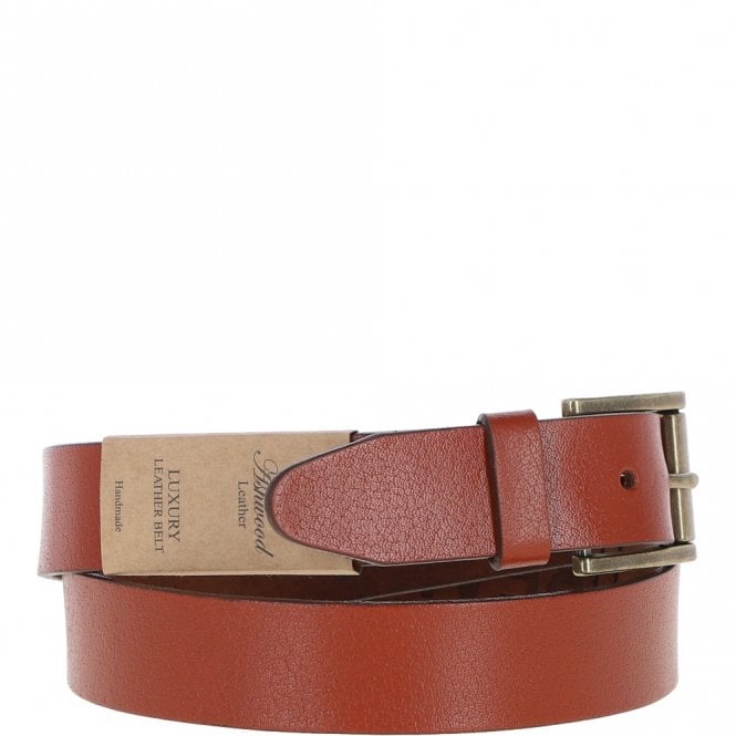 Ashwood Leather Mens Leather Belt Tan: MB-109