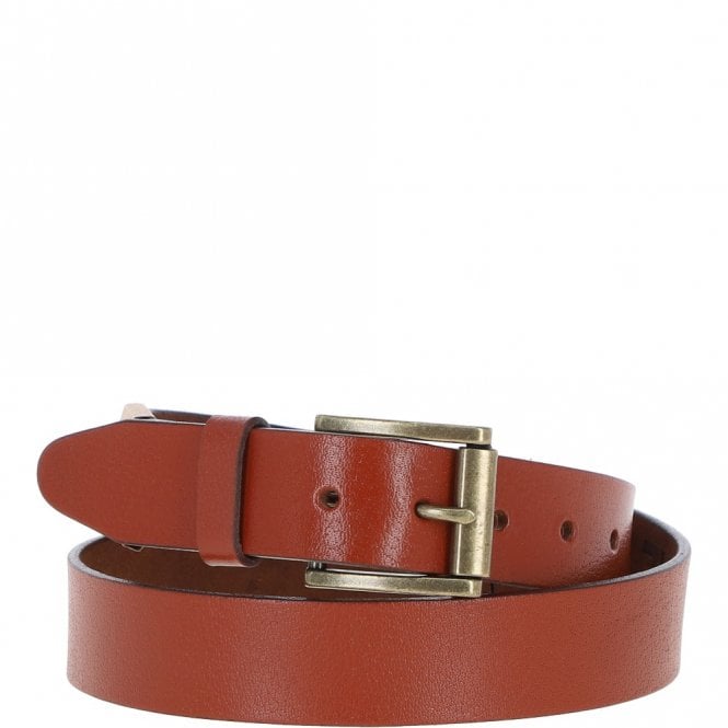 ashwood leather Mens Leather Belt Tan: MB-109