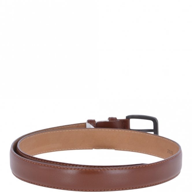 Ashwood Leather Mens Leather Chino Belt Tan: AB-32