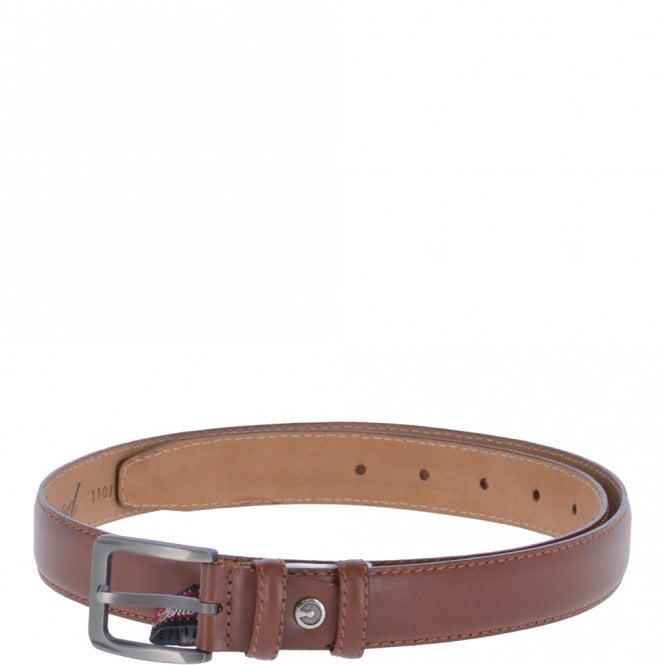 ashwood leather Mens Leather Chino Belt Tan: AB-32