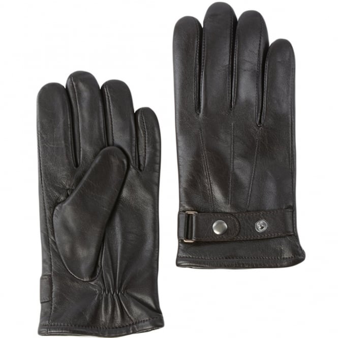 ashwood leather Mens Leather Gloves Brown : 714
