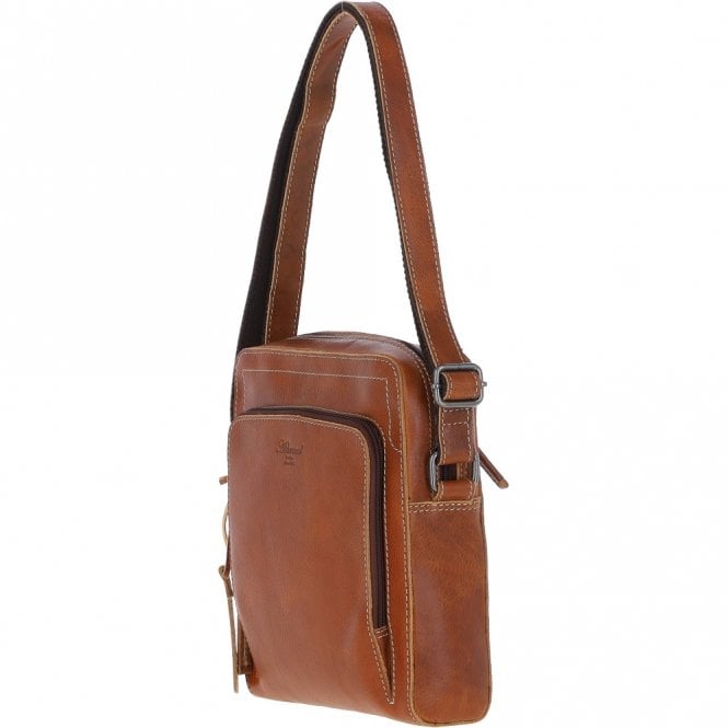 Ashwood Leather Ashwood Leather Messenger Bag – Cognac: FE08