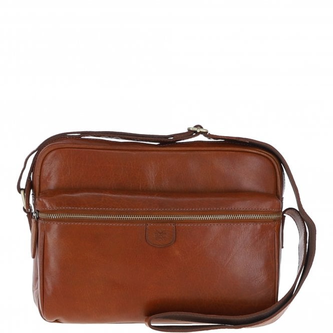 Ashwood Leather Ashwood Leather Messenger Bag – Honey: T-73