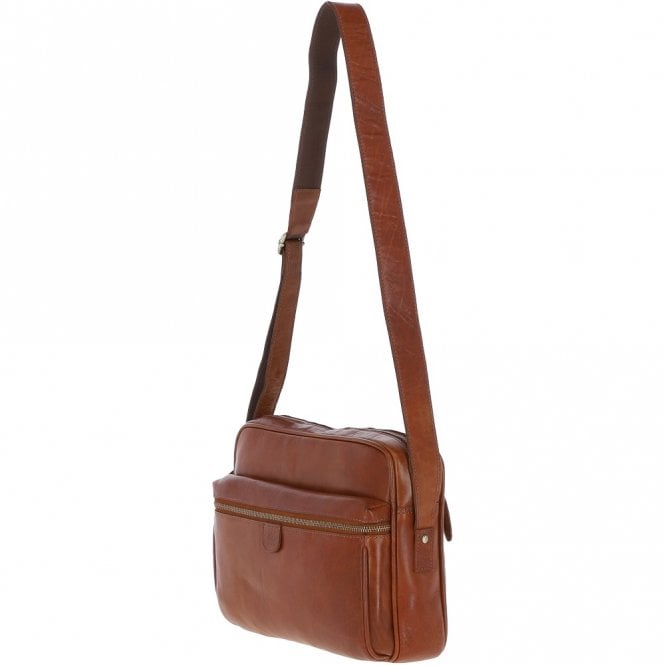 Ashwood Leather Ashwood Leather Messenger Bag – Honey: T-73