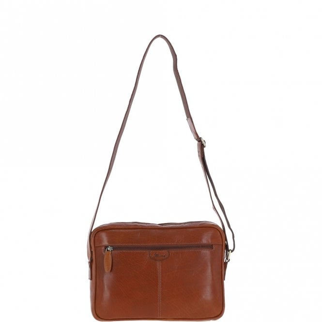Ashwood Leather Ashwood Leather Messenger Bag – Honey: T-73