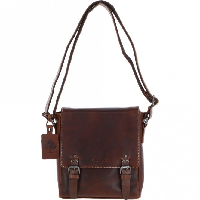 ashwood leather Ashwood Leather Messenger – Brown: FE03