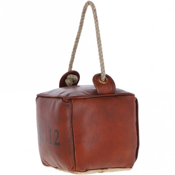 Ashwood Leather Ashwood Leather No.12 Door Stopper Brown: KI-027