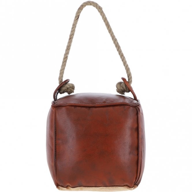 Ashwood Leather Ashwood Leather No.12 Door Stopper Brown: KI-027