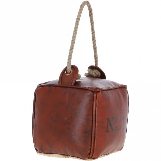 Ashwood Leather Ashwood Leather No.12 Door Stopper Brown: KI-027