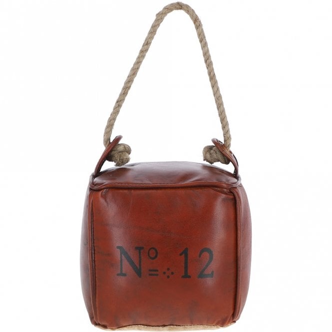 ashwood leather Ashwood Leather No.12 Door Stopper Brown: KI-027