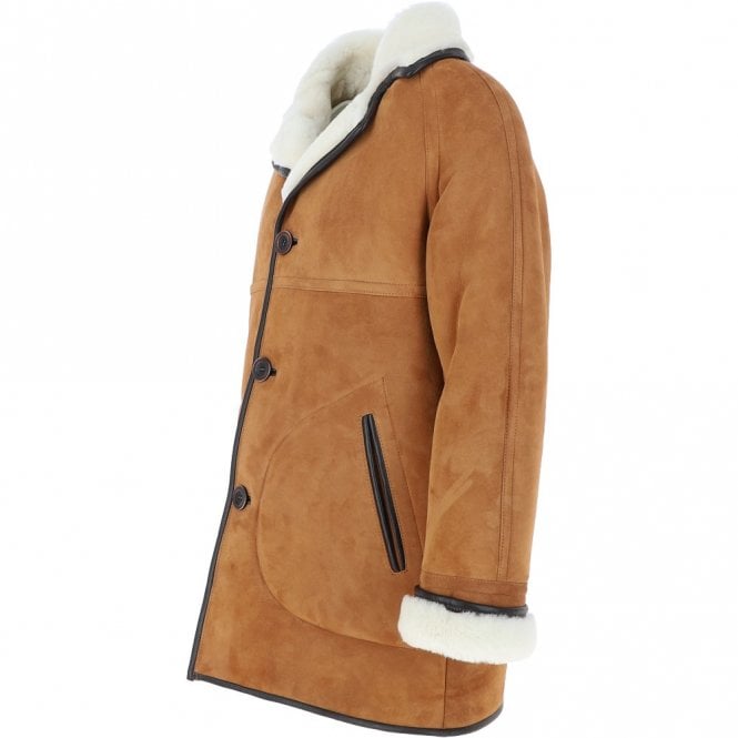 Ashwood Leather Sheepskin Coat Tan : Hektor