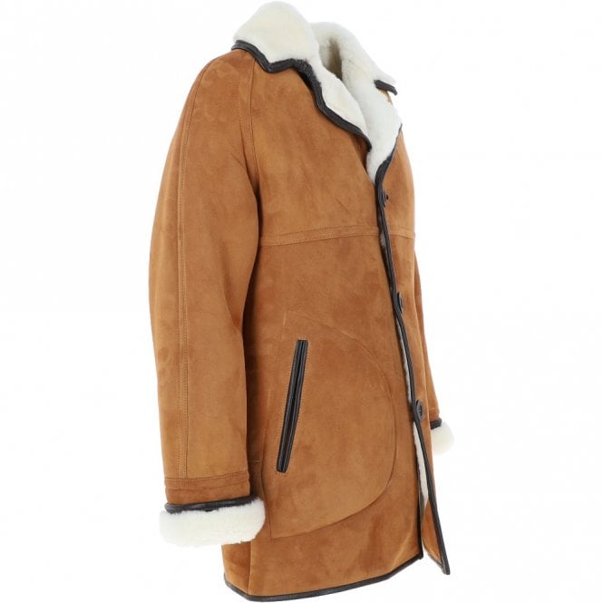 Ashwood Leather Sheepskin Coat Tan : Hektor
