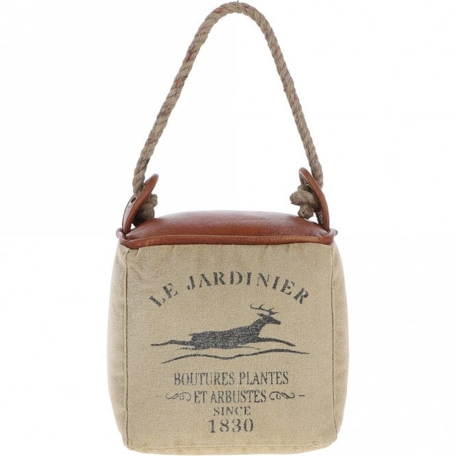 ashwood leather Ashwood Leather Stag Door Stopper Brown: KI-024