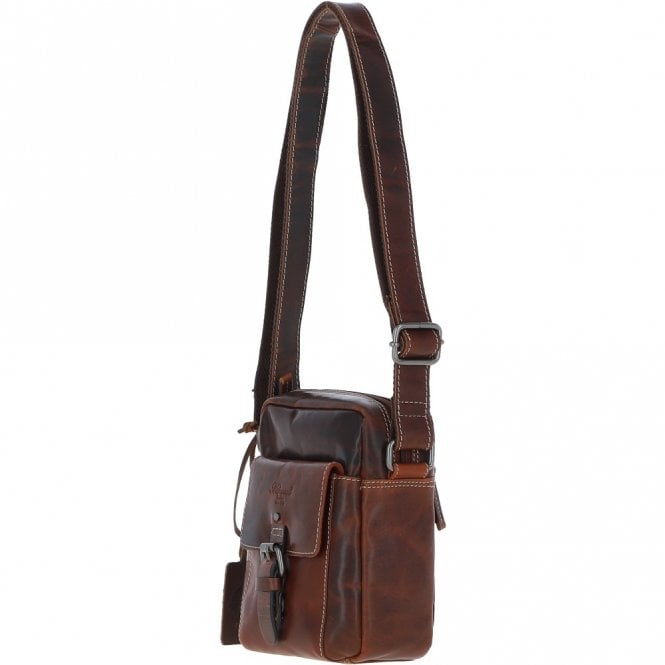 Ashwood Leather Ashwood Leather Travel Bag – Brown: FE04