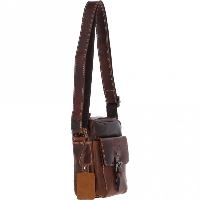 Ashwood Leather Ashwood Leather Travel Bag – Brown: FE04