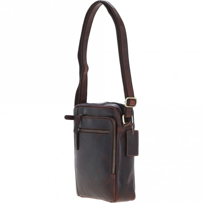 Ashwood Leather Ashwood Leather Travel Flight Bag Brown: K-42
