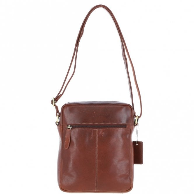 Ashwood Leather Ashwood Leather Travel Flight Bag Chestnut: K-42