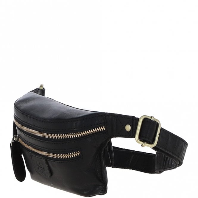 Ashwood Leather Ashwood Leather Waist Bag - Black: T-74