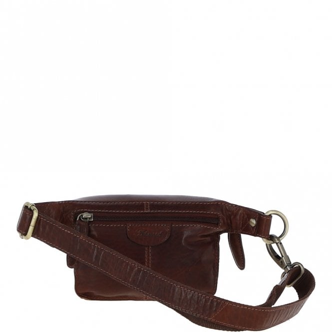 Ashwood Leather Ashwood Leather Waist Bag - Chestnut Tan: T-74