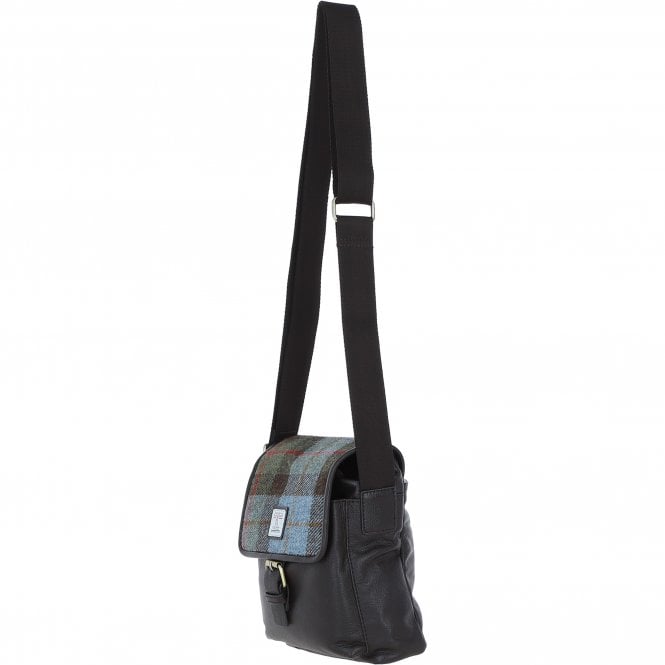 Ashwood Leather Ashwood Leather X Harris Tweed Bodybag Brown/Mcload: TW-41-01-BM