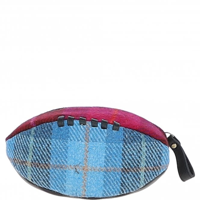 Ashwood Leather Ashwood Leather X Harris Tweed Mini Rugby Washbag Black/Mix: TW-81-23-BM