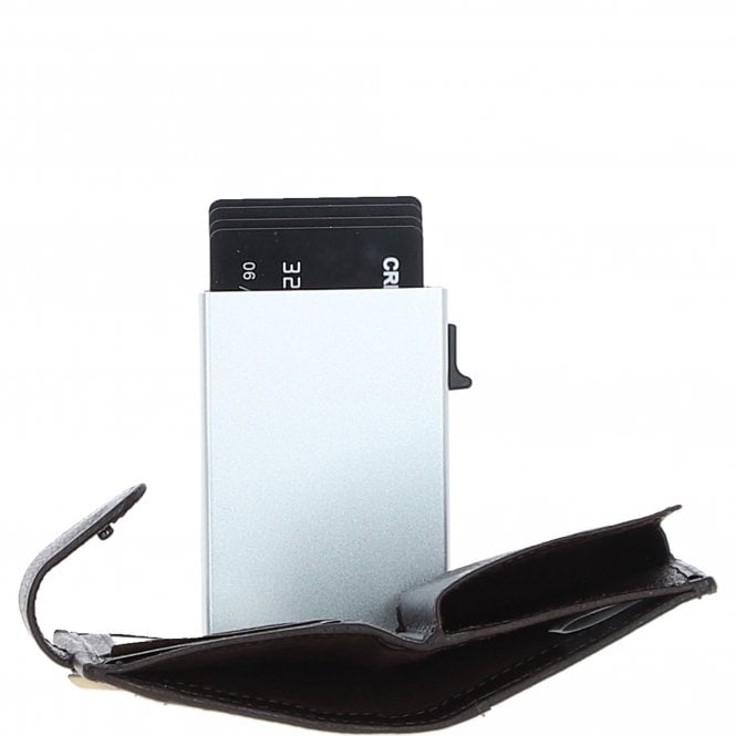 Ashwood Leather Ashwood Leather X Harris Tweed RFID Secure Wallet Brown/Mcload: TW-16-01-BM