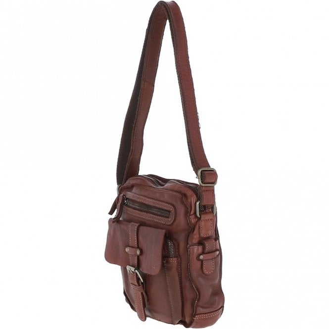 Ashwood Leather Ashwood Medium Travel Flight Bag Brandy: SERGIO N