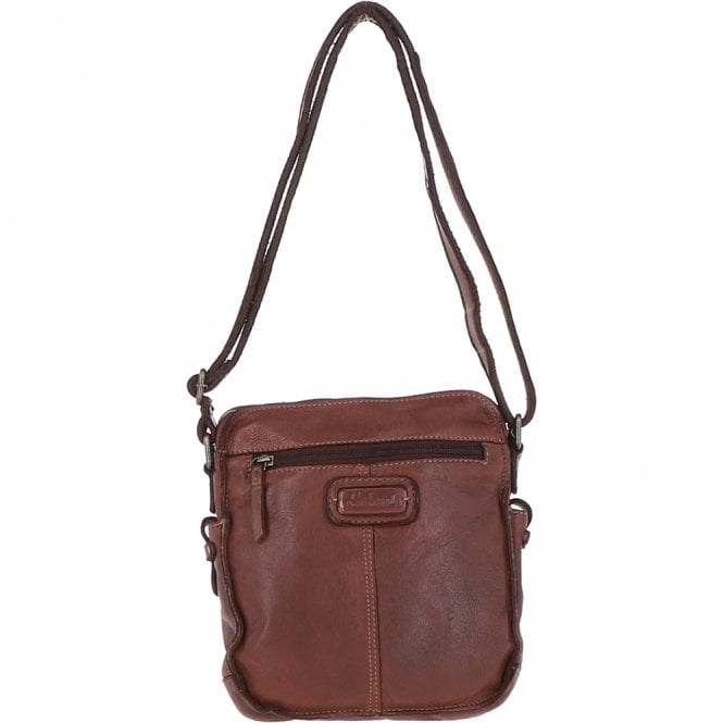 Ashwood Leather Ashwood Medium Travel Flight Bag Brandy: SERGIO N