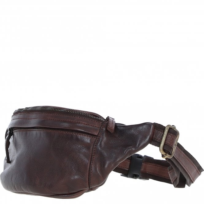 Ashwood Leather Ashwood Unisex Bum Bag Brandy: D-102