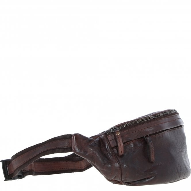 Ashwood Leather Ashwood Unisex Bum Bag Brandy: D-102