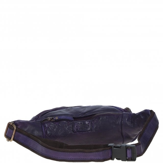 Ashwood Leather Ashwood Unisex Bum Bag Purple: D-102