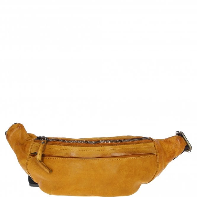 ashwood leather Ashwood Unisex Bum Bag Yellow: D-102