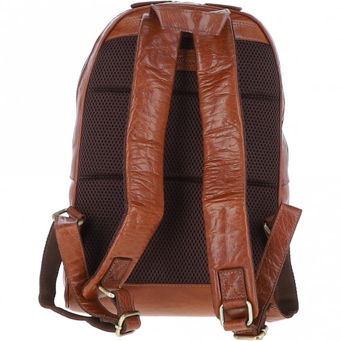 Ashwood Leather Ashwood Unisex Leather Backpack Tan : G-38