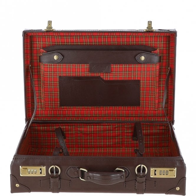 Ashwood Leather Ashwood Vintage Leather Trunk Brown: VIN-18